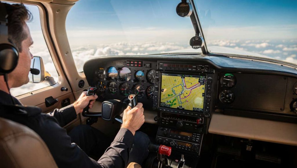GPS aviation pour débutants : orientation facile en vol