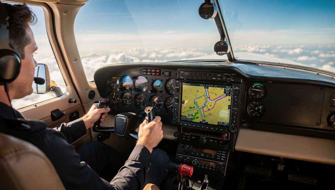 GPS aviation pour débutants : orientation facile en vol
