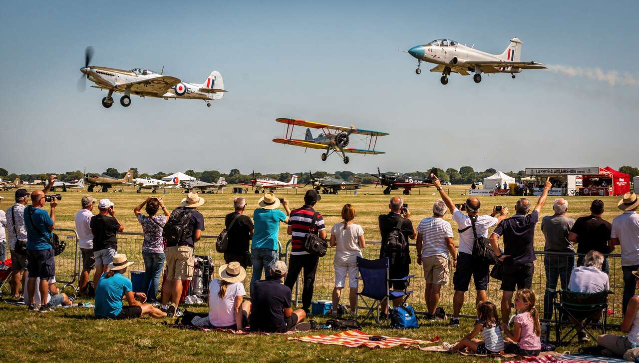 Photos du meeting aérien La Ferté-Alais 2026