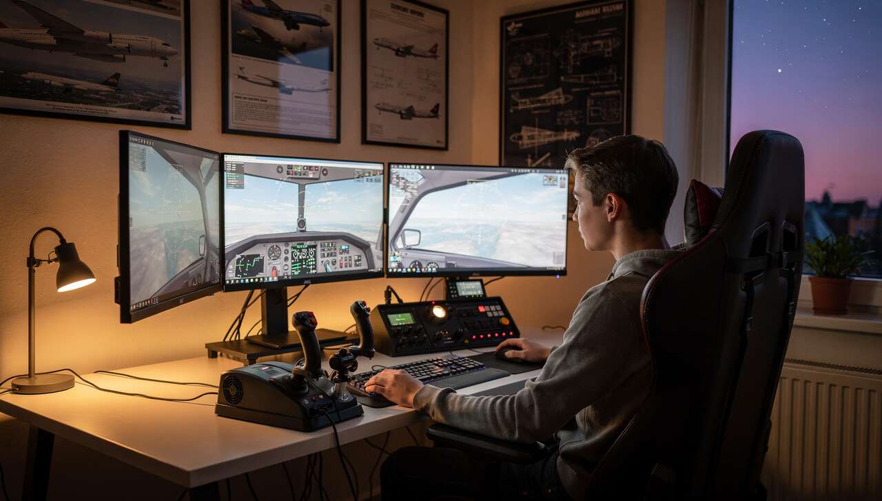 Débuter en simulation aérienne : guide pour passionnés d'aviation