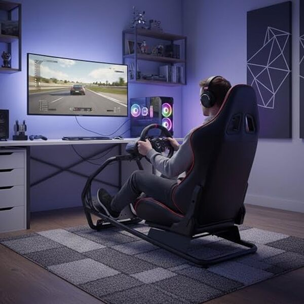 Découvrez notre test complet du simulateur de cockpit entièrement réglable pour vivre l'adrénaline de la course depuis chez vous. Performance, confort et immersion garantis.