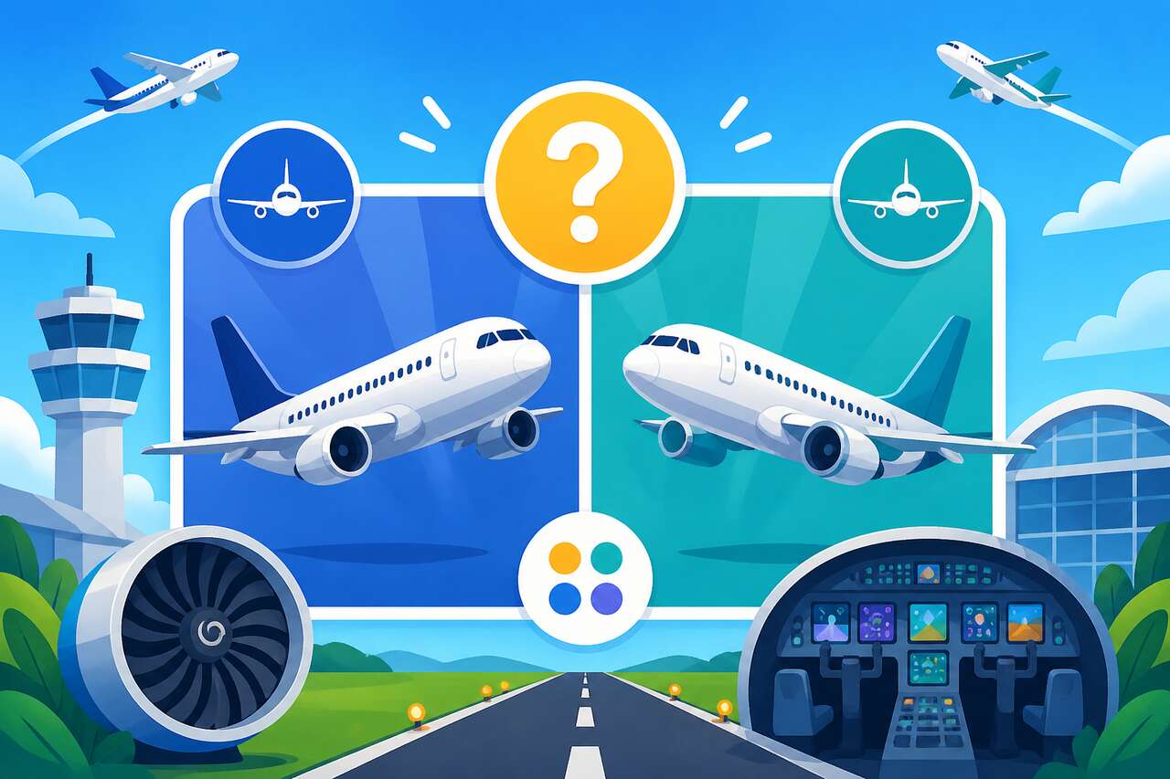 Quiz spécial : différences entre Boeing et Airbus