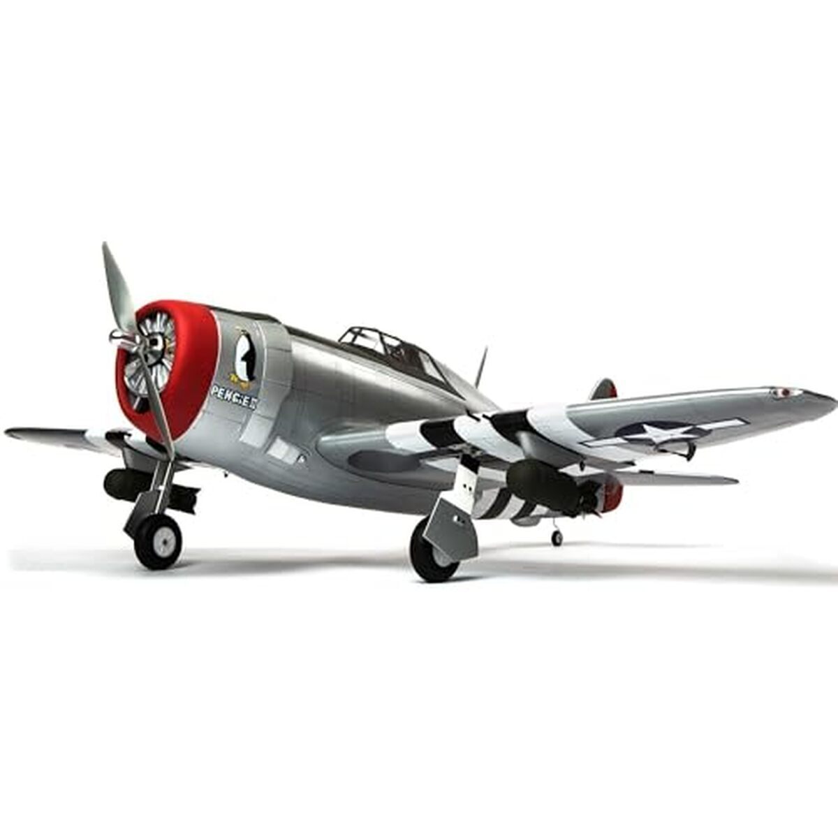 Essai de l'avion Hangar 9 P-47D Thunderbolt 20cc