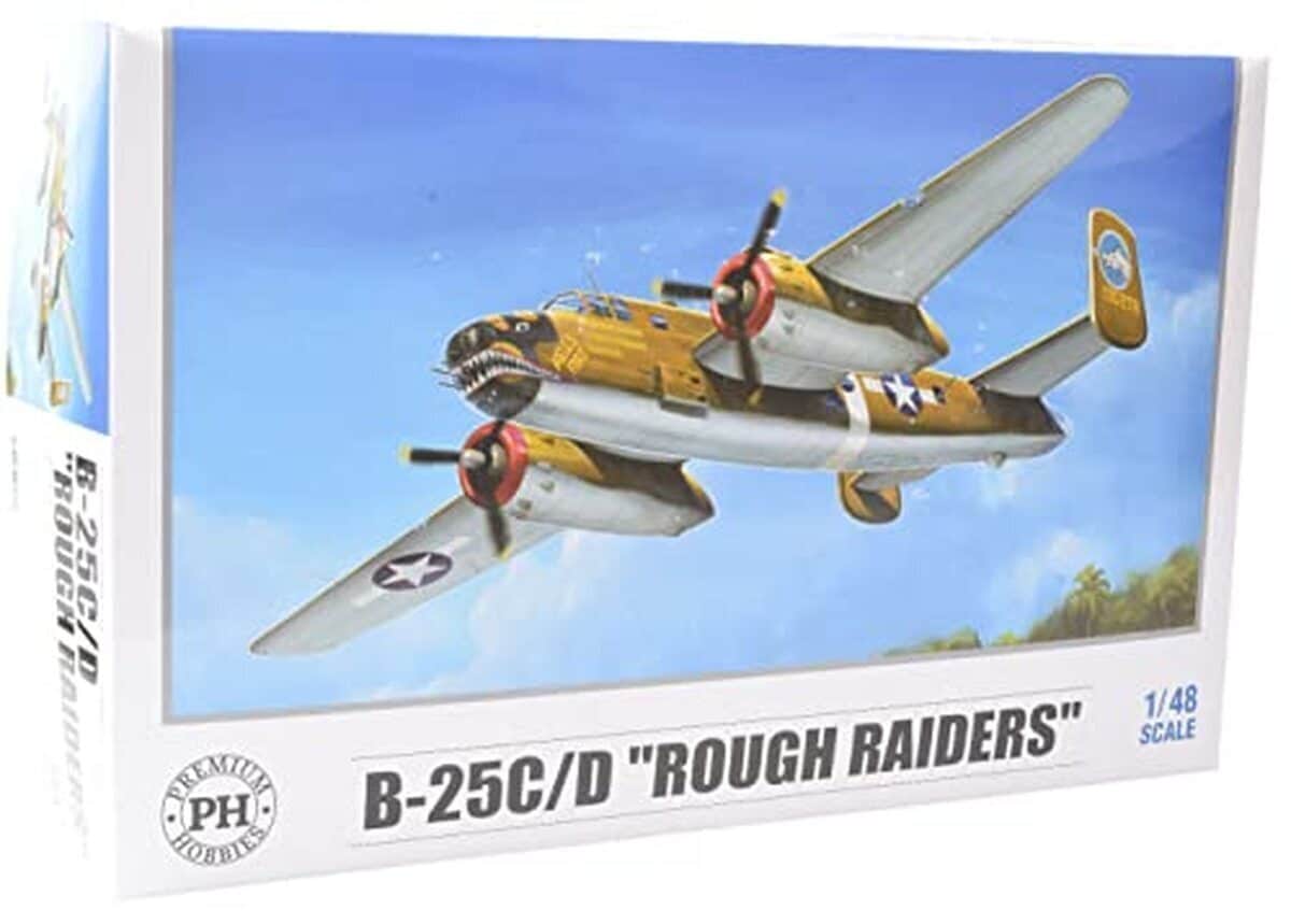 Essai : maquette haut de gamme hobbies B-25C/D rough raiders 1 : 48