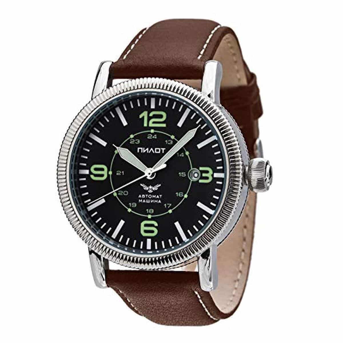 Revue de la montre aviateur Strela Pilot Allemagne Miyota 8215