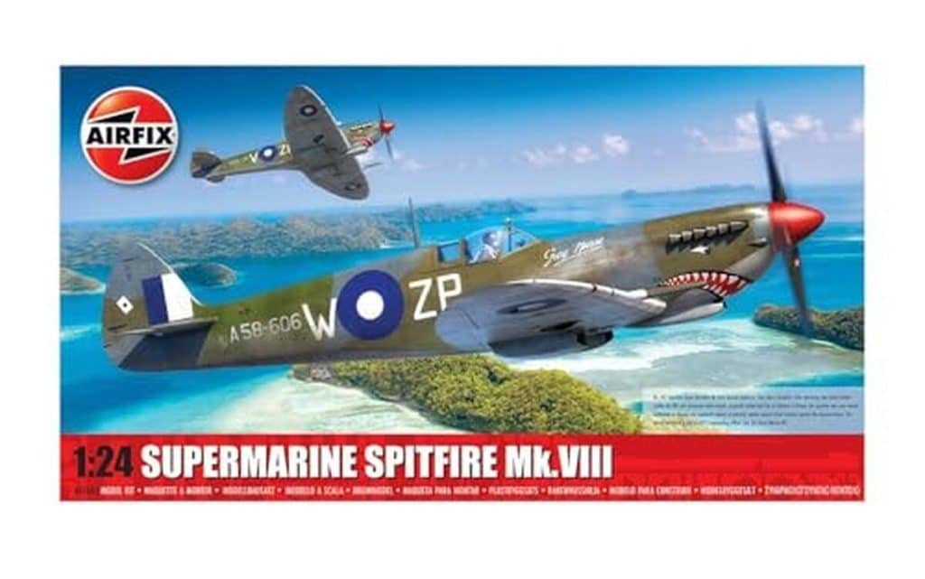 Test du kit de modèle plastique Supermarine Spitfire Mk. VIII d'Airfix