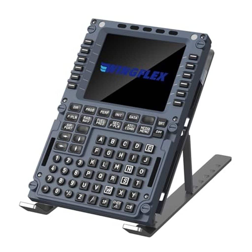 Test du panneau de contrôle MiYee WINGFLEX A320MCDU pour simulateur de vol