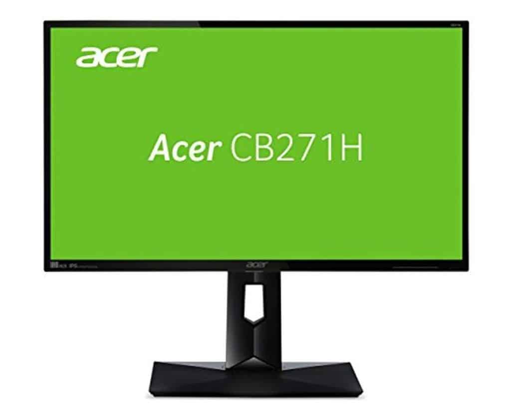 Test : écran acer CB271HU 27" WQHD