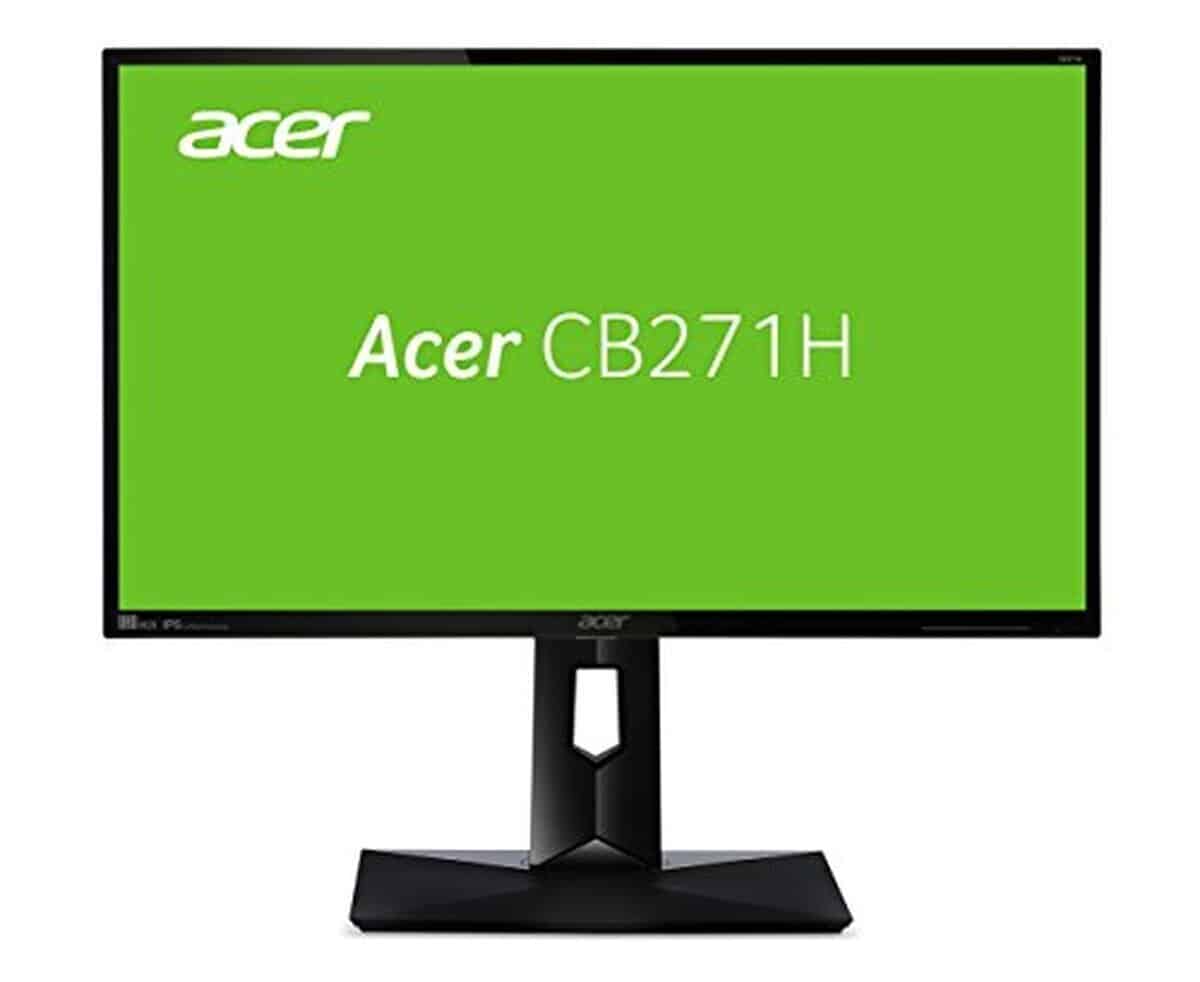 Test : écran acer CB271HU 27" WQHD