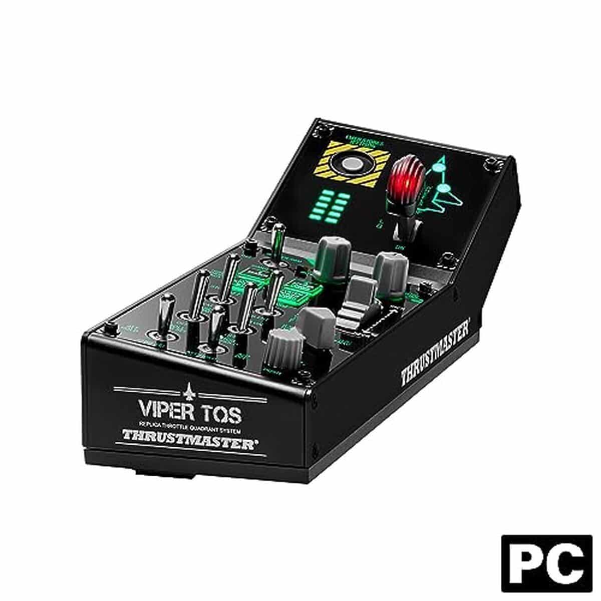 Test Thrustmaster Viper Panel : panneau de commande cockpit pc rétroéclairé