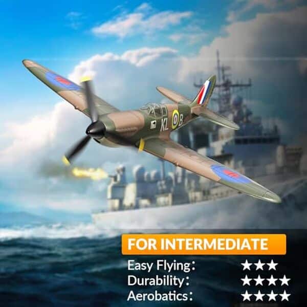 Découvrez notre test détaillé du volant exrc Spitfire, l'avion radiocommandé idéal pour débuter en aéromodélisme avec ses 4 canaux et sa grande stabilité.