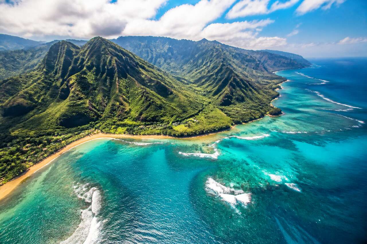 Simulation de vol inter-îles à Hawaï avec FSX