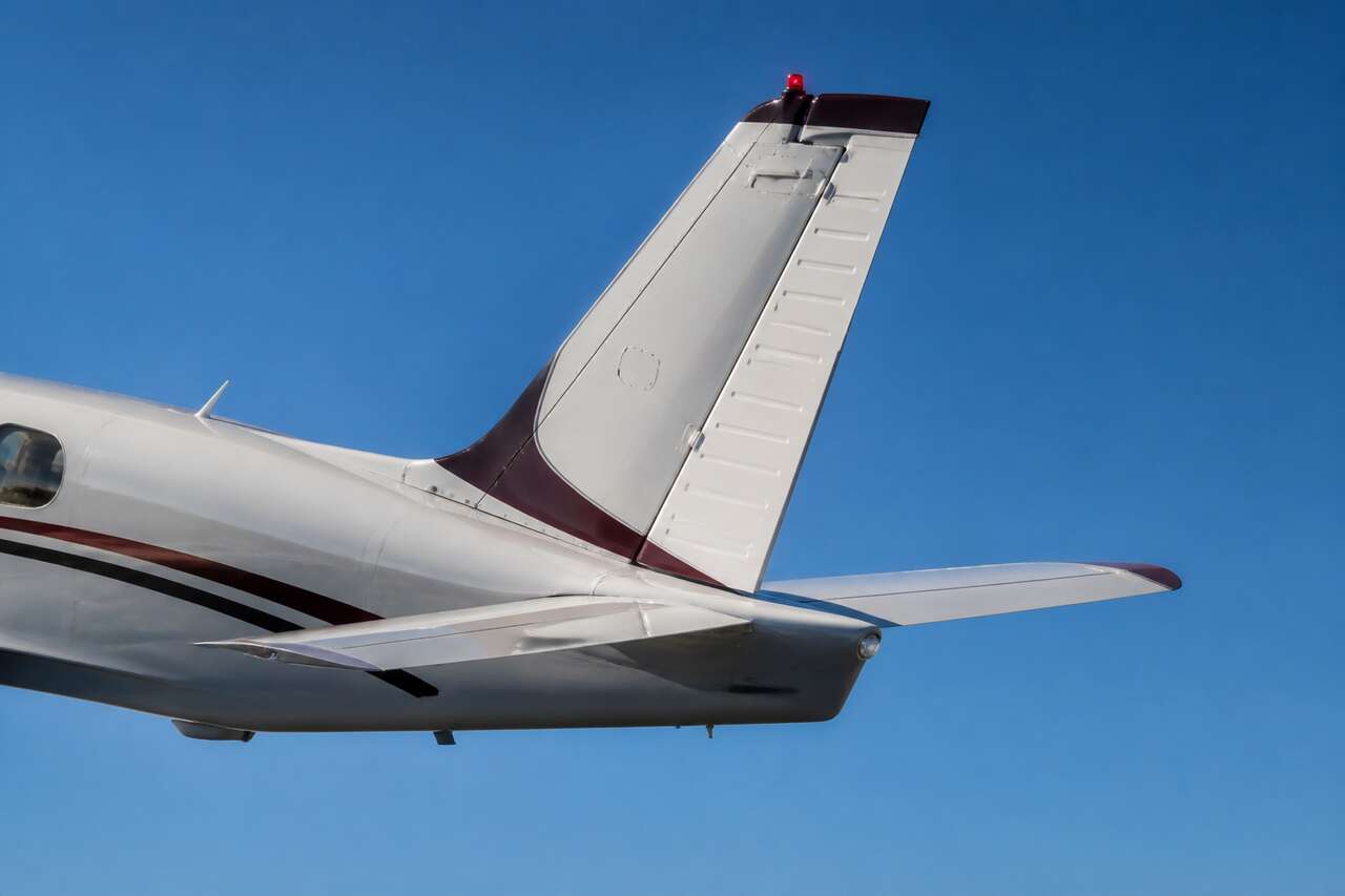 Fonctionnement des gouvernes sur un avion