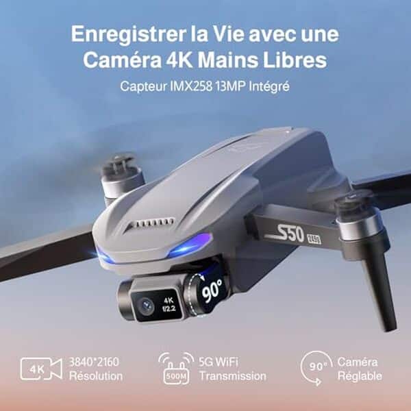 Découvrez notre test complet du drone ameta s50 lite : performances 4K, gPS intégré et fonction de retour automatique. Avis détaillé et caractéristiques techniques. 