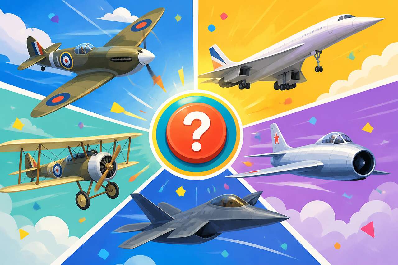 Testez votre culture sur les avions de légende