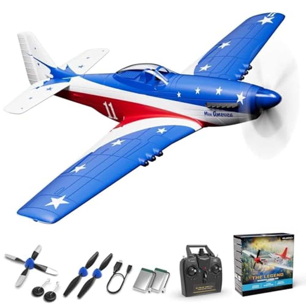 Test : avion télécommandé VolantexRC P51 Mustang, voltige simplifiée