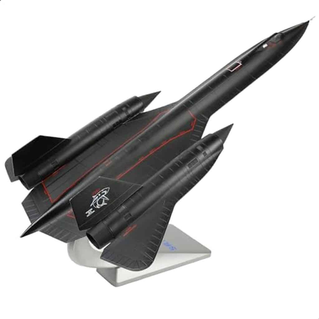Test du modèle SR-71A Blackbird 1/72 par Nuotie