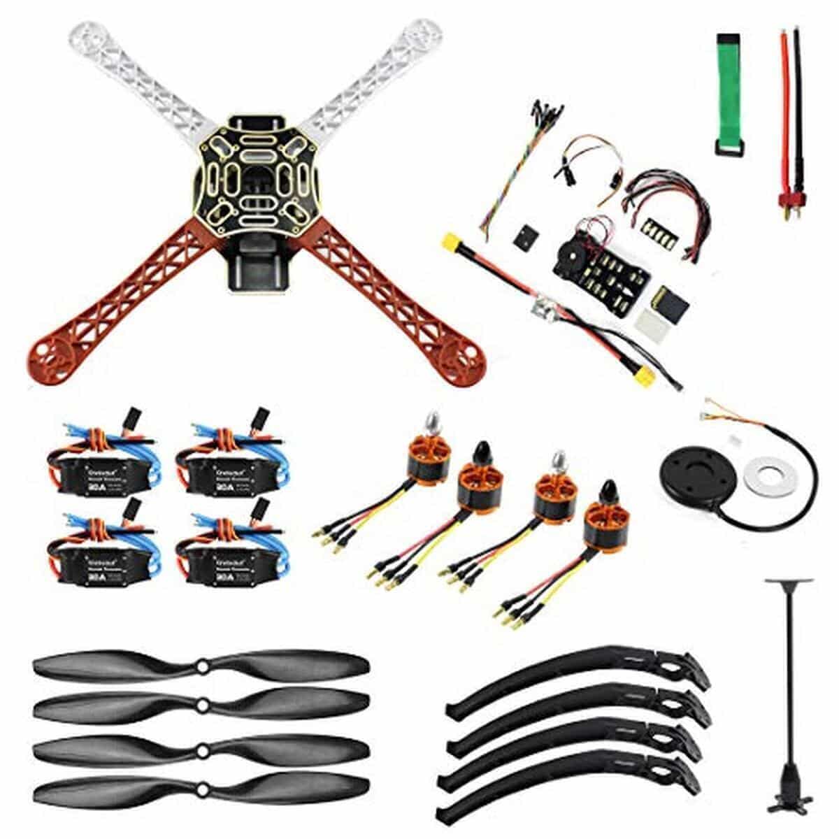Test du quadcopter drone QWinOut F450 : kit complet pour amateurs de fpv