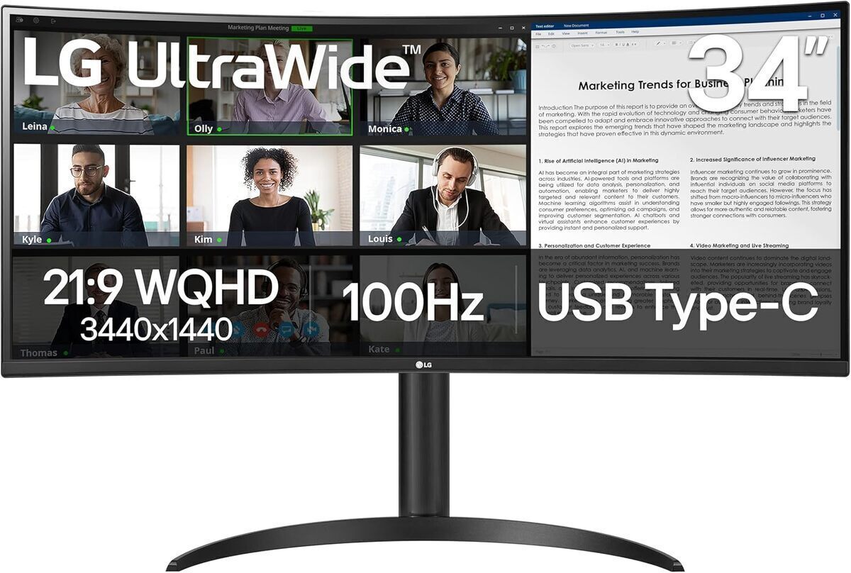 Test : écran LG 34WR55QK-B, immersion totale 34" UltraWide
