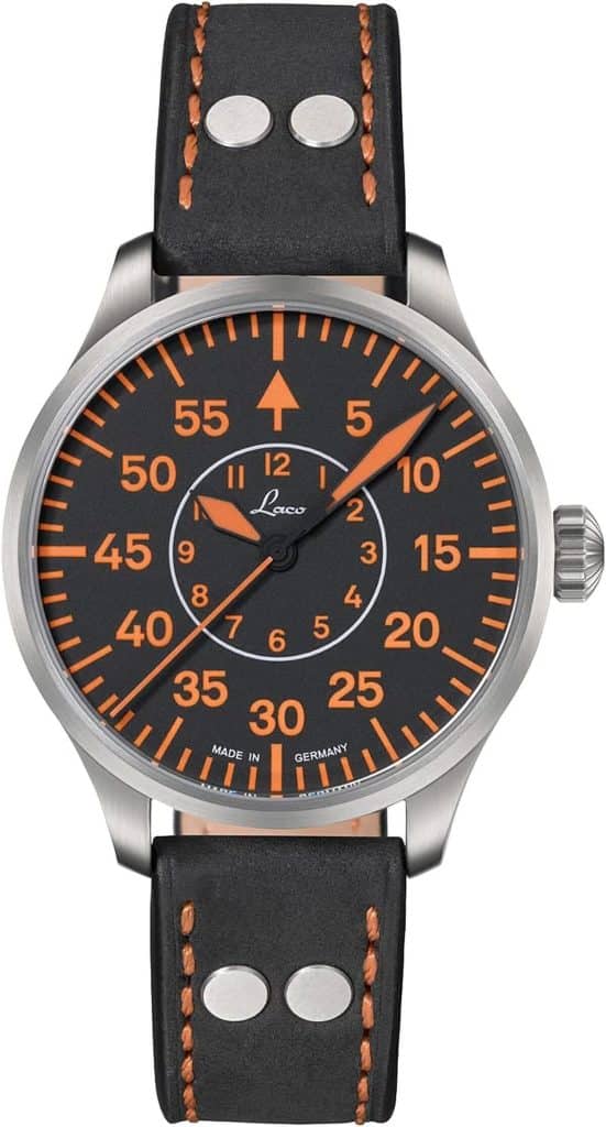 Test : montre d'aviateur Laco automatique acier inoxydable