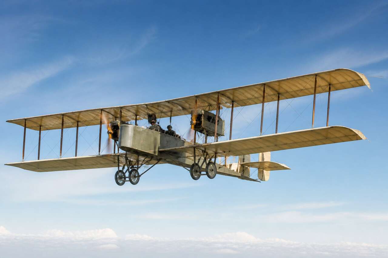 Vickers Vimy : rétro-analyse d'un pionnier du vol transcontinental