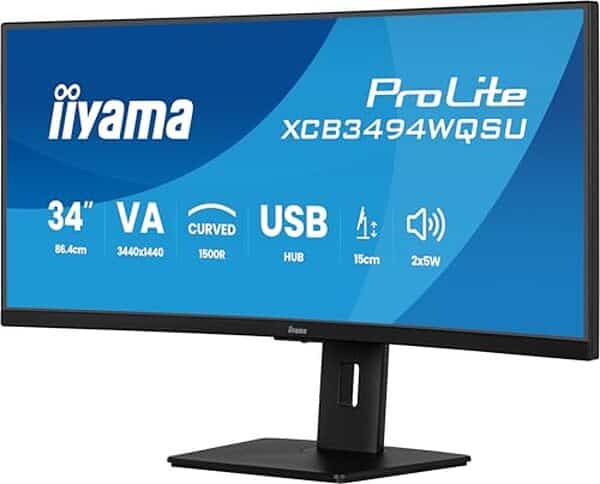 Découvrez notre test détaillé de l'écran iiyama Prolite XCB3494WQSU-B1 34 pouces UWQHD 120 Hz : performances, qualité d'image et verdict final pour les professionnels et gamers. 