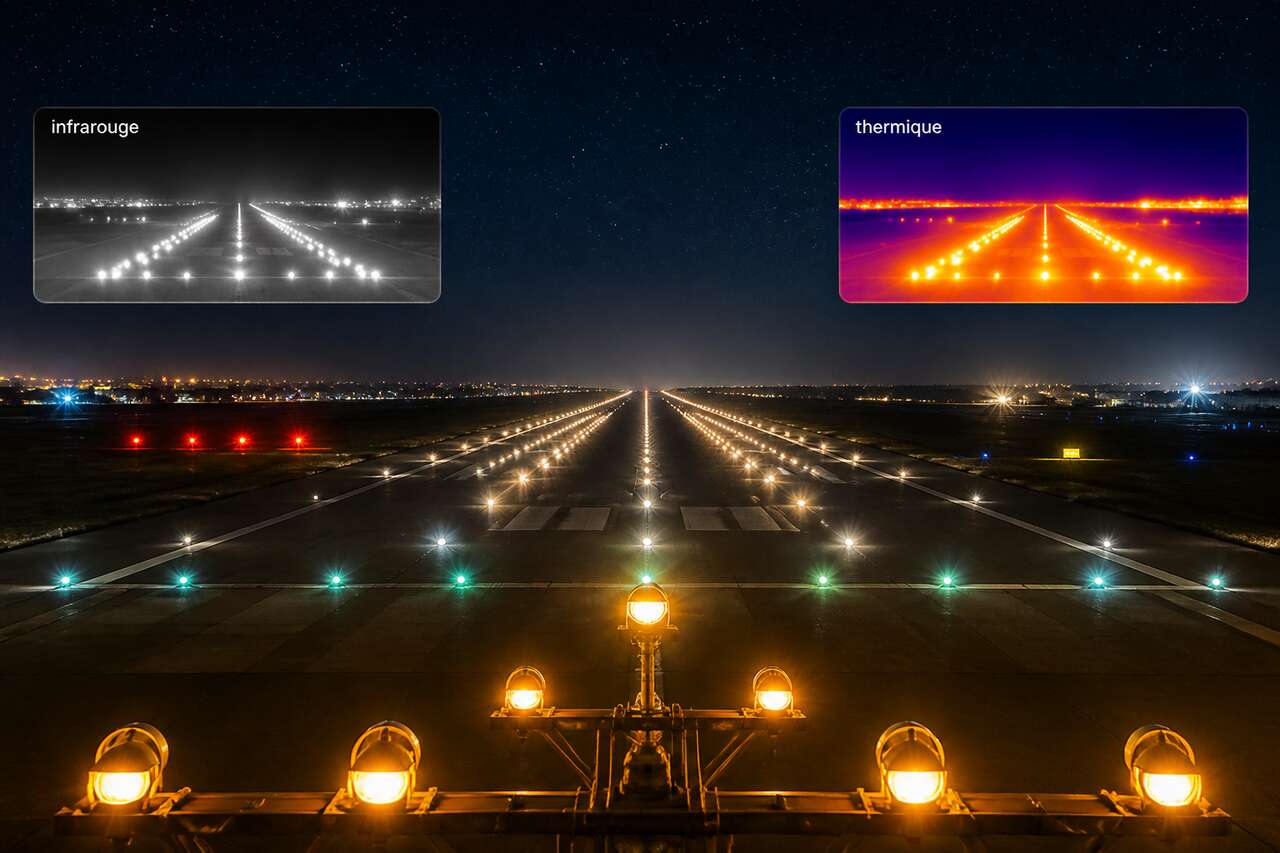 Vision nocturne s&eacute;curis&eacute;e: nvg, infrarouge et thermique, comment &ccedil;a compl&egrave;te le phare