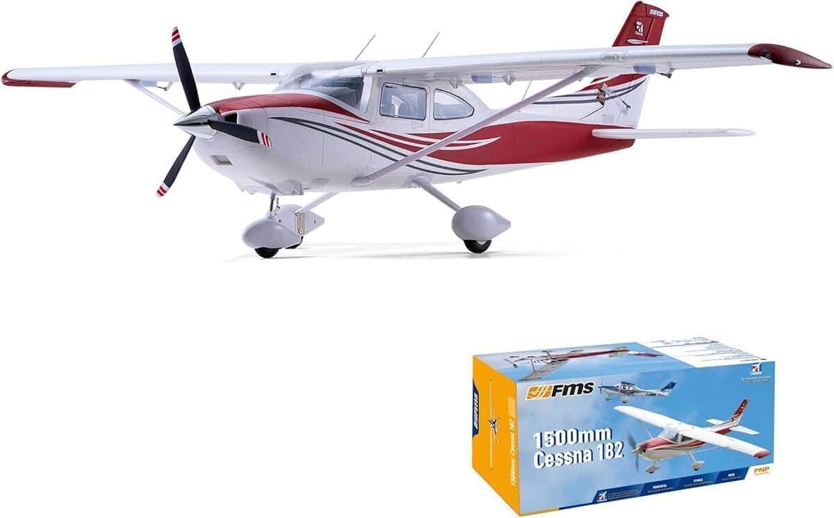Test : avion télécommandé FMS Cessna 182 1500 mm