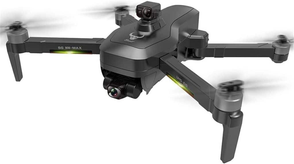 Test : drone sg906 pro max avec caméra 4k et 26 min de vol