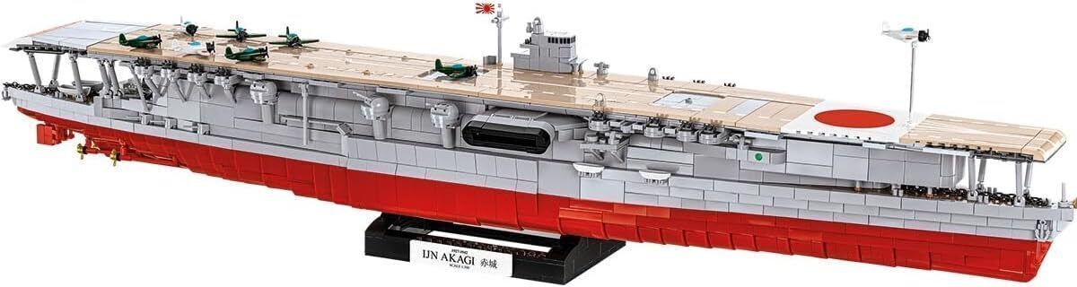 Test du jouet de construction Cobi Akagi Aircraft carrier