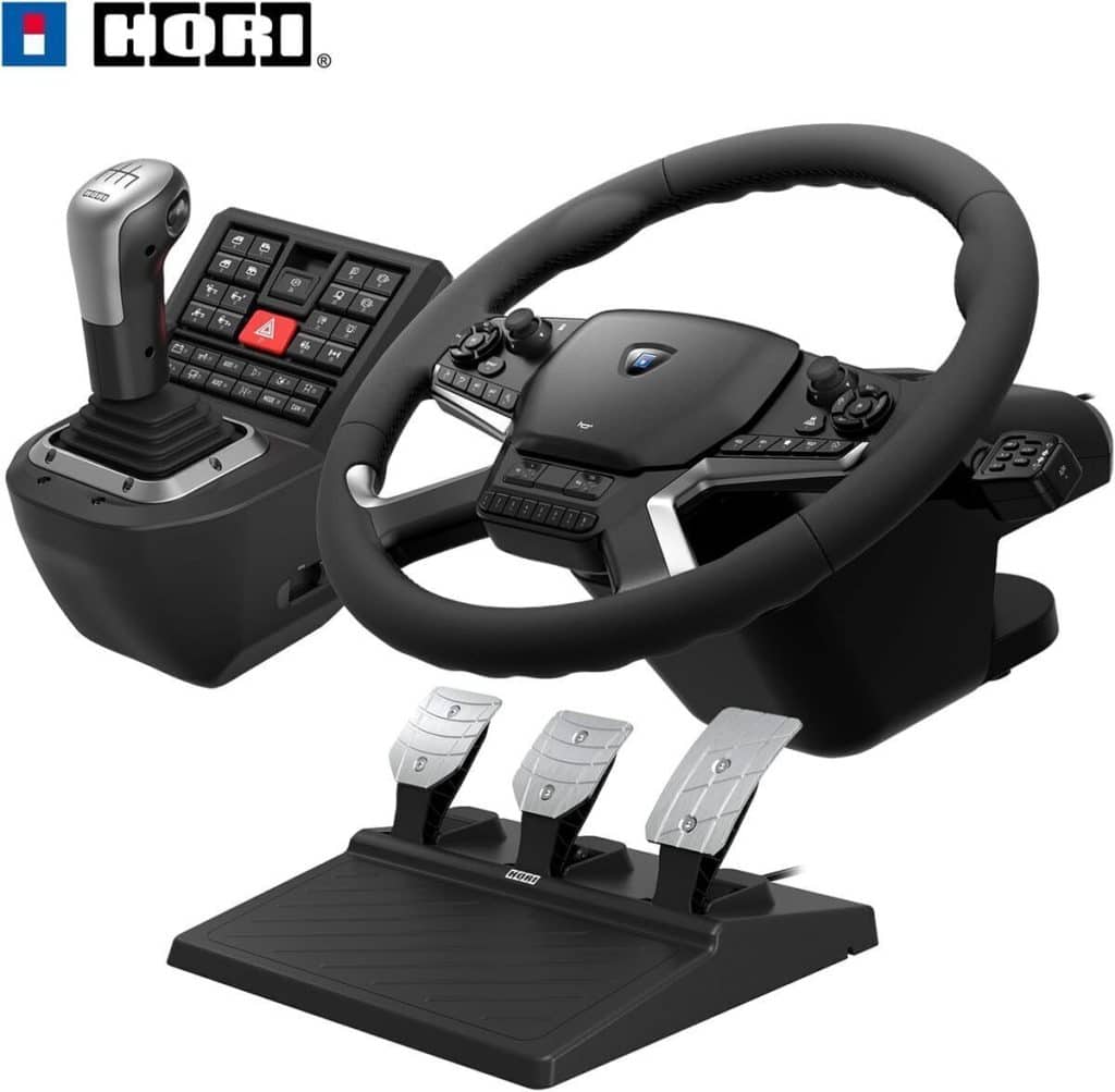 Test du système de contrôle HORI : volant et pédales pour Windows