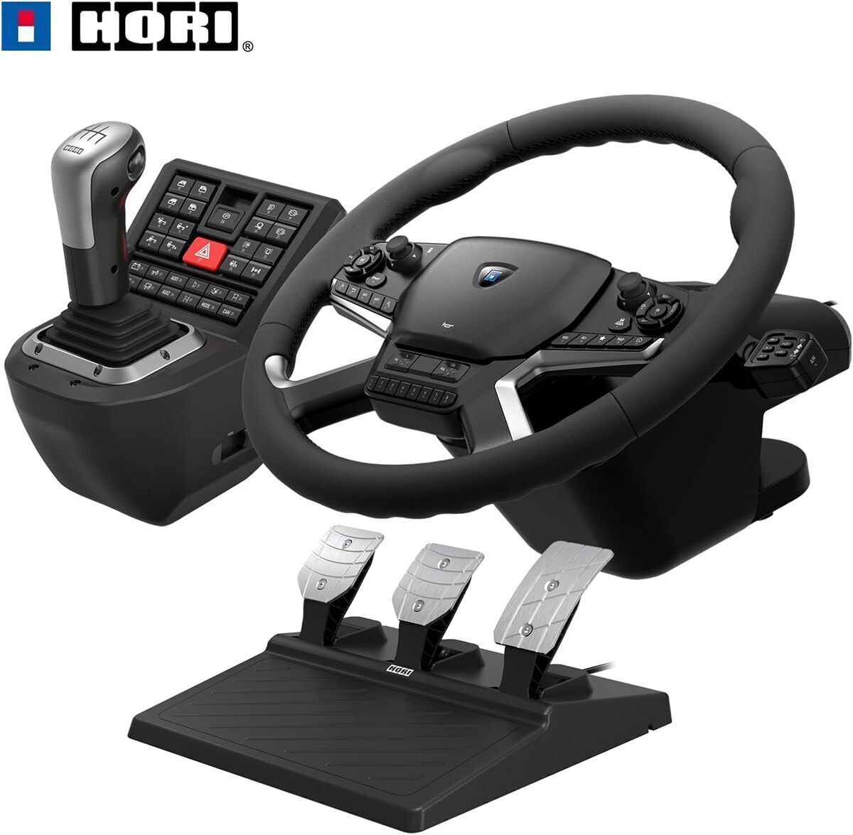 Test du système de contrôle HORI : volant et pédales pour Windows