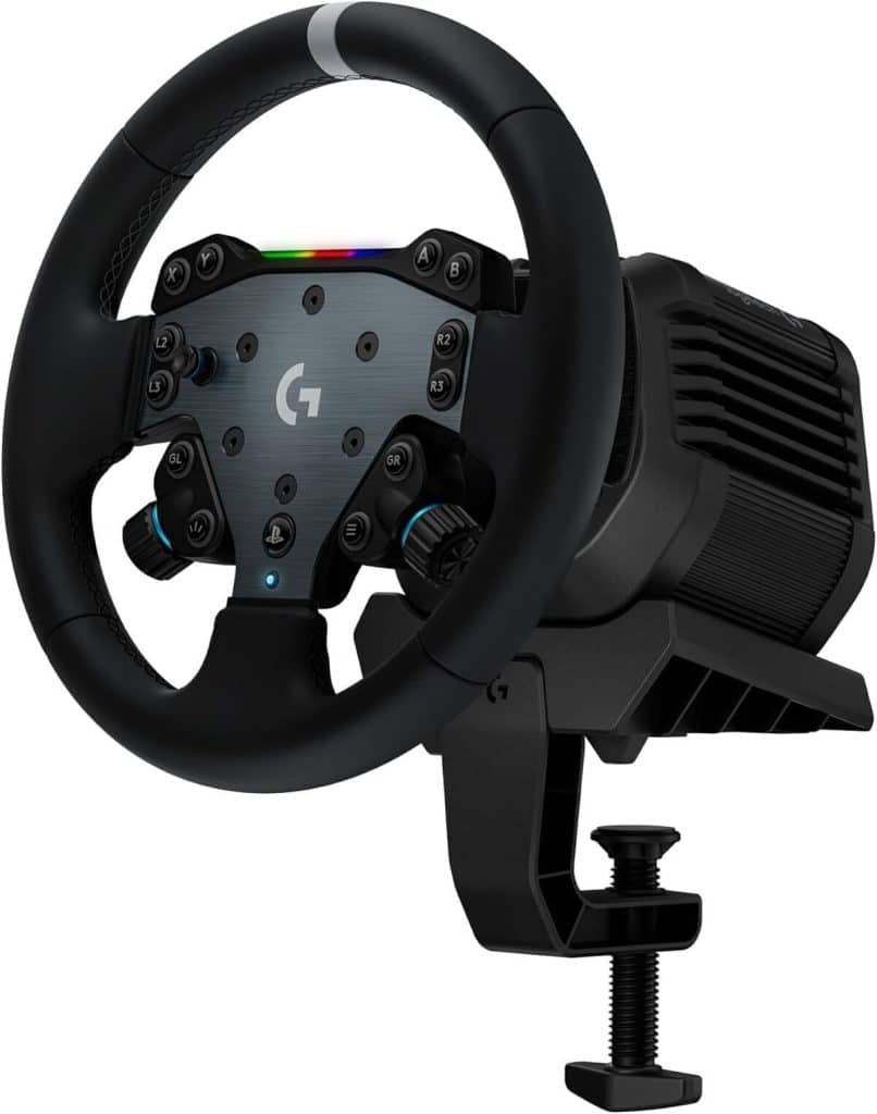 Test : logitech G RS50, volant de simulation course