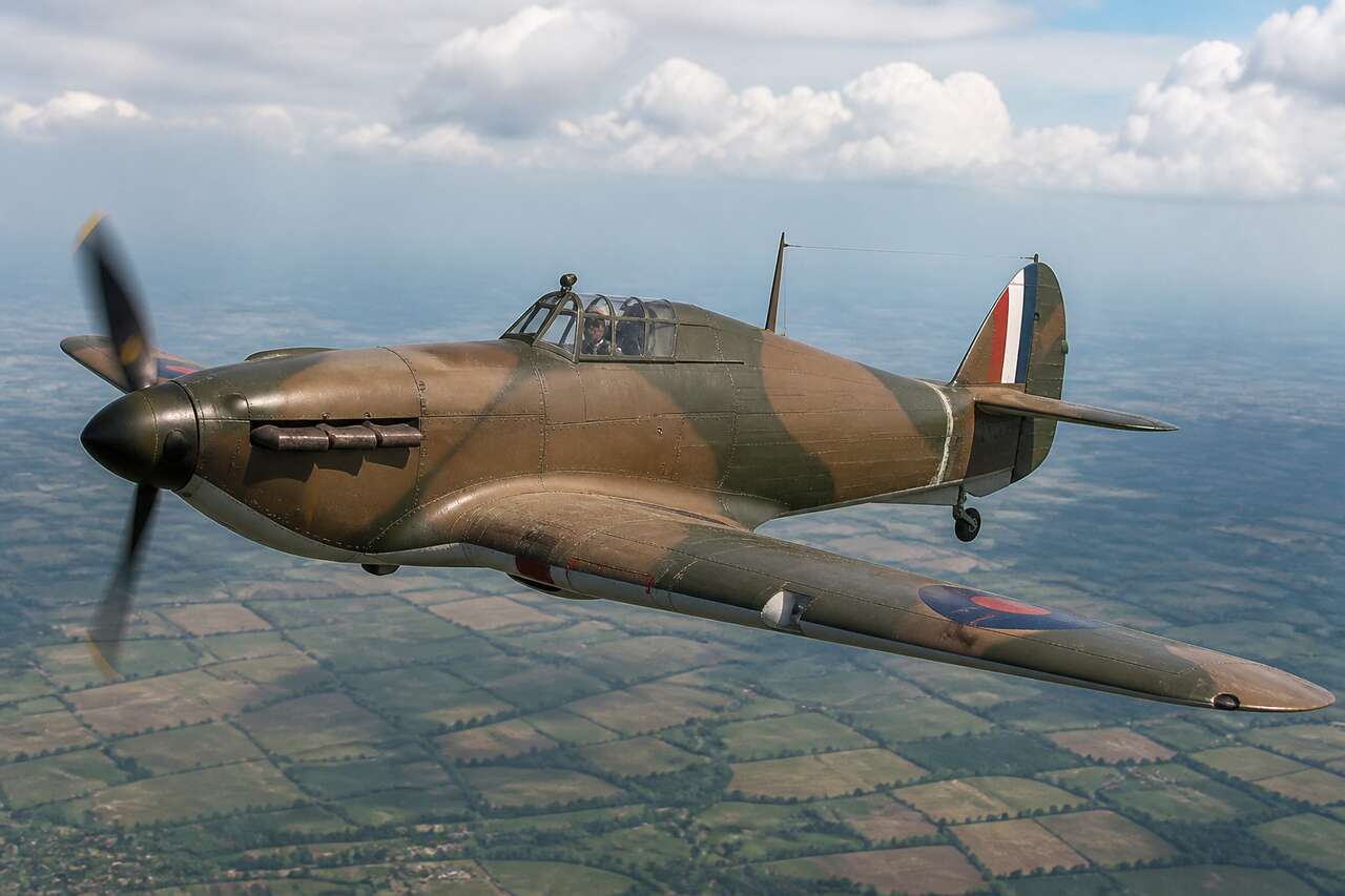 Structure du hawker hurricane: mat&eacute;riaux, cellule et survivabilit&eacute;
