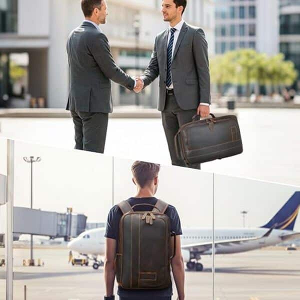 Découvrez notre test du sac à dos TIDING en cuir vintage : design authentique, qualité professionnelle et praticité pour les hommes modernes. 