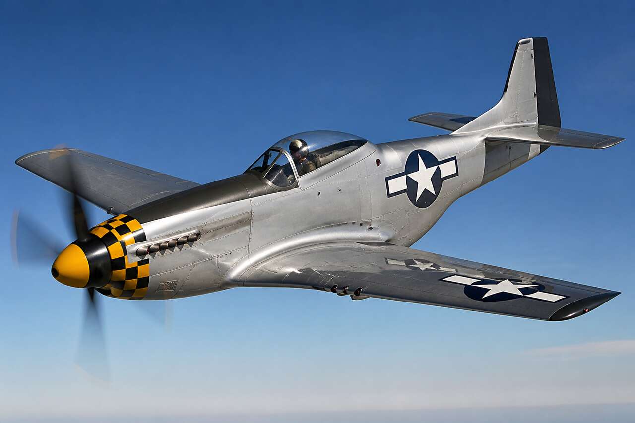 P-51 Mustang : les innovations qui ont fait sa renommée durant la Seconde Guerre mondiale