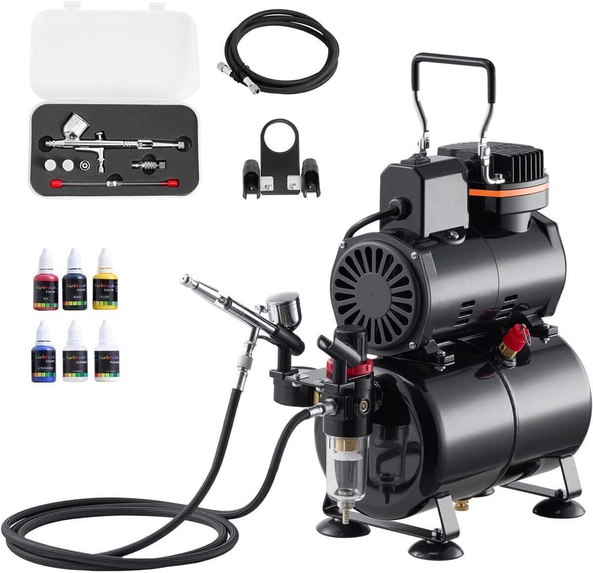 Test du kit aérographe Vevor : compresseur 1/6 HP pour pâtisserie et modélisme