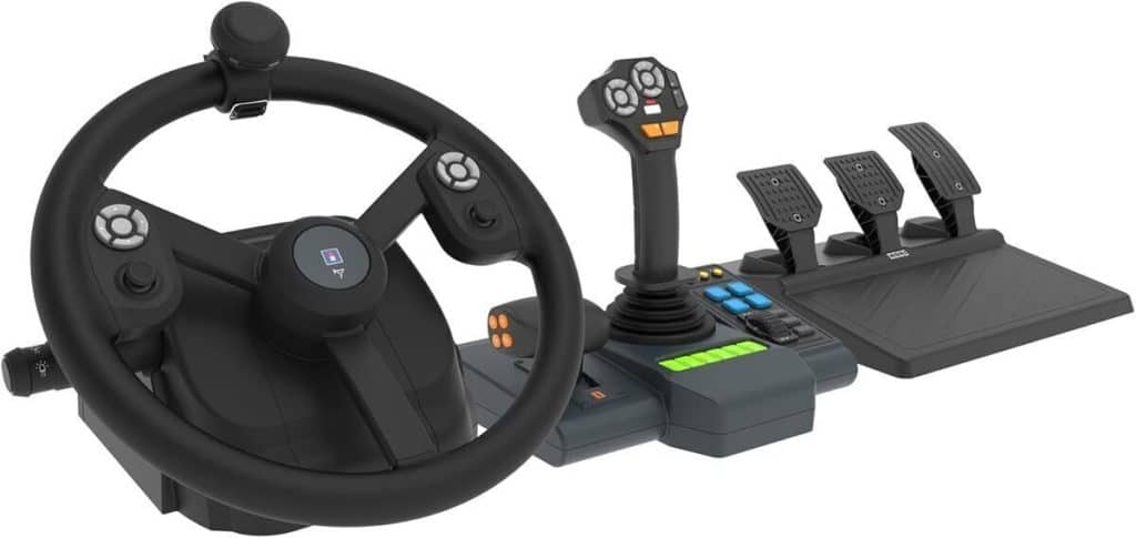 Test du système de contrôle HORI pour véhicules agricoles sur PC