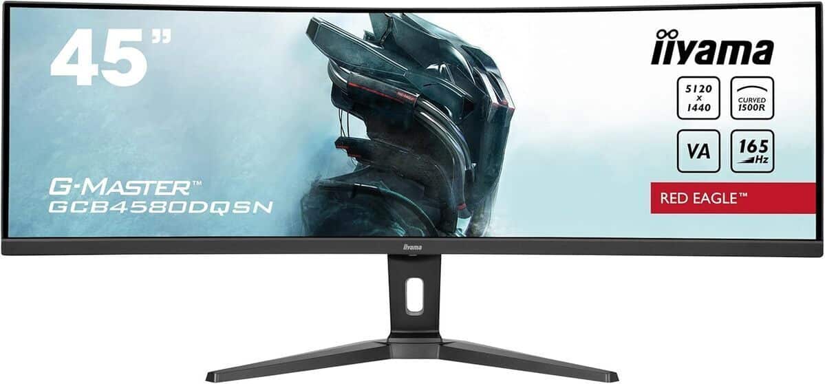 Test écran iiyama 44, 5" G-Master Red Eagle incurvé 5K