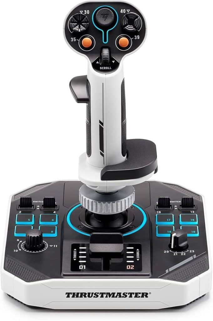 Test : thrustmaster Sol-R 1 Flightstick, joystick magnétique et ergonomique pour simulation de vol