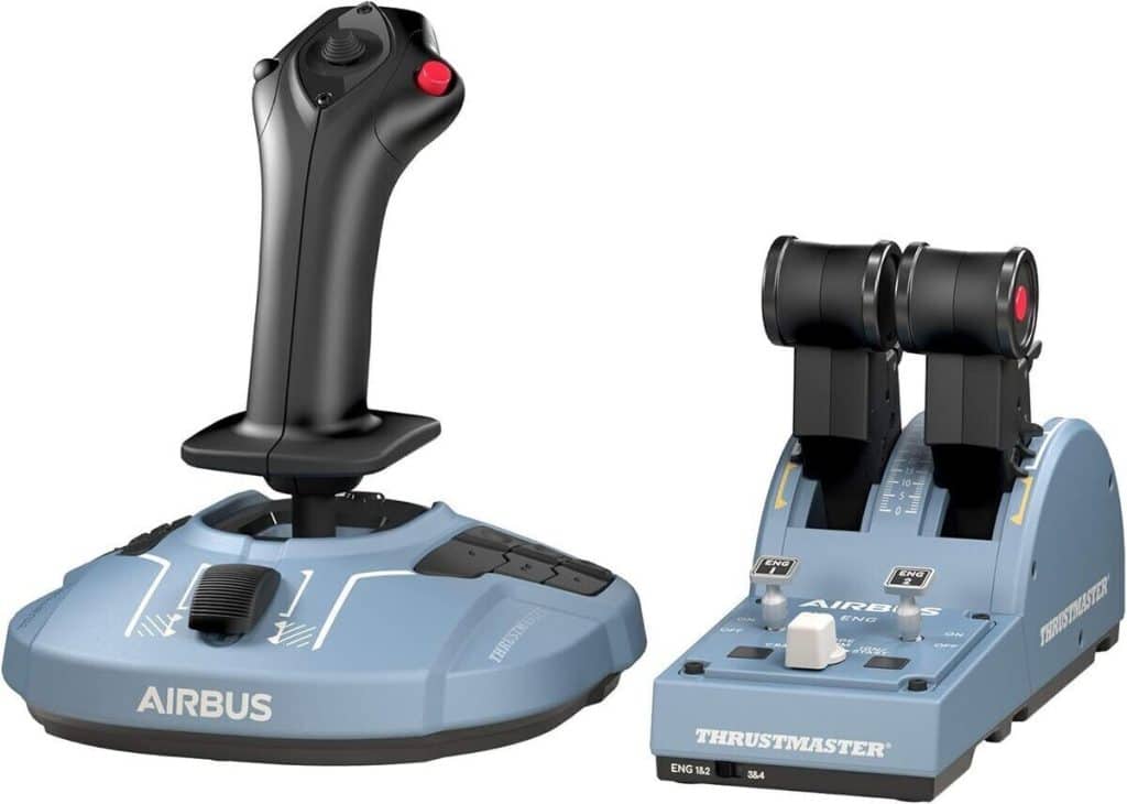 Test Thrustmaster TCA Officer Pack : commandes de vol airbus pour PC