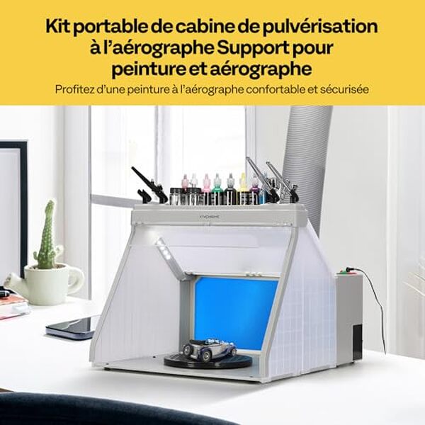 Découvrez notre test détaillé de la cabine de peinture air Vivohome avec lumière LED : caractéristiques, performances et avis utilisateur pour bien choisir. 