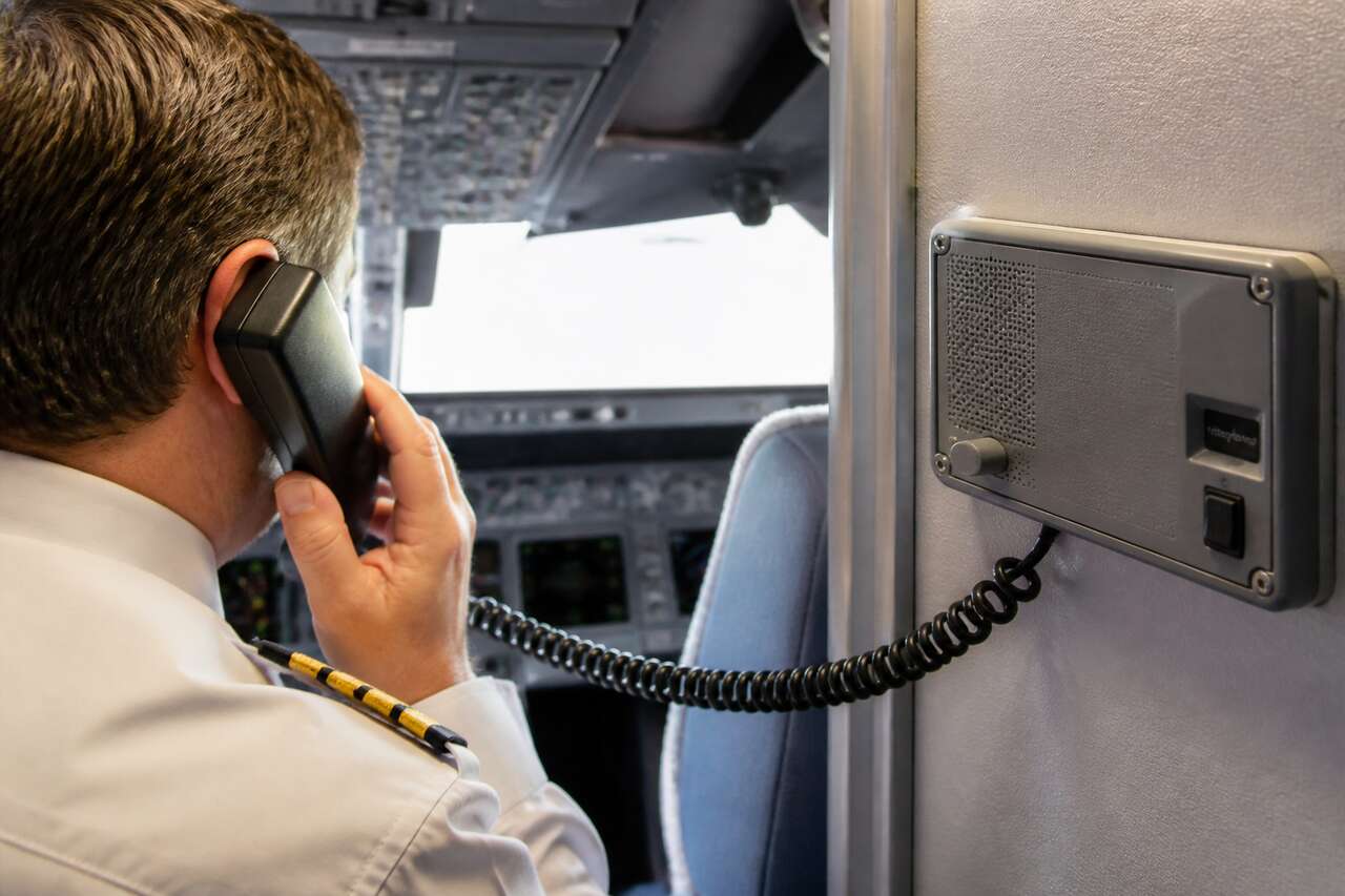 &agrave; quoi sert l&rsquo;interphone de bord pendant un vol