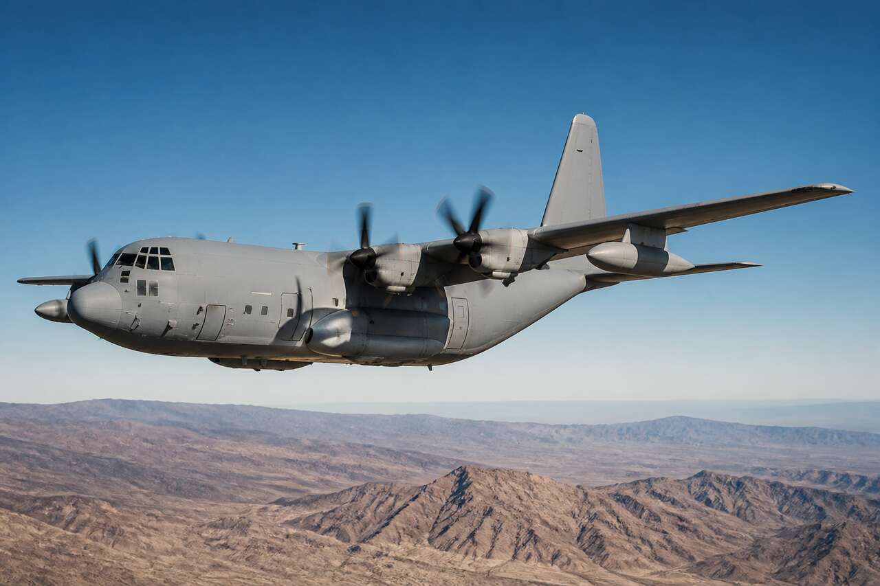 Le c-130, un avion pens&eacute; pour la logistique tactique