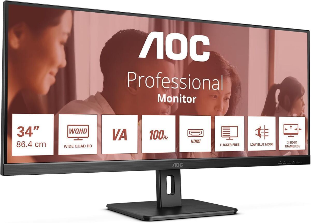 Test : aOC U34E2M - moniteur WQHD 34 pouces, fluide et performant