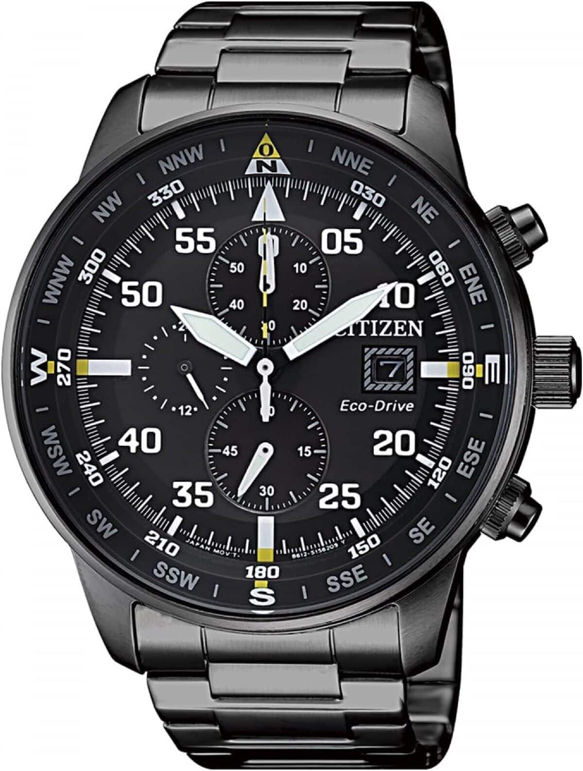 Test de la montre chronographe Citizen Aviator chrono CA0695-84E pour homme