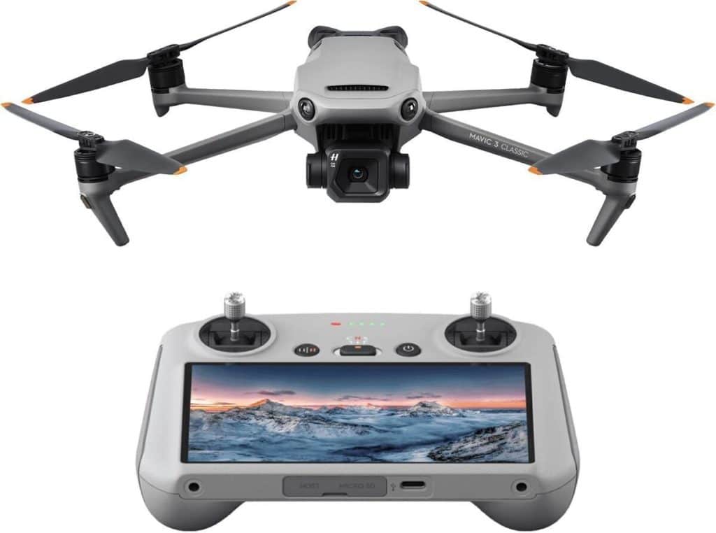 Test du DJI Mavic 3 Classic : drone caméra 5, 1k avec radiocommande