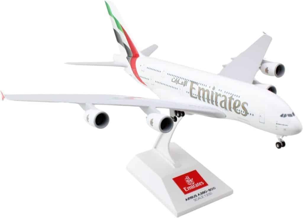 Test du modèle réduit Daron Skymarks Emirates A380-800