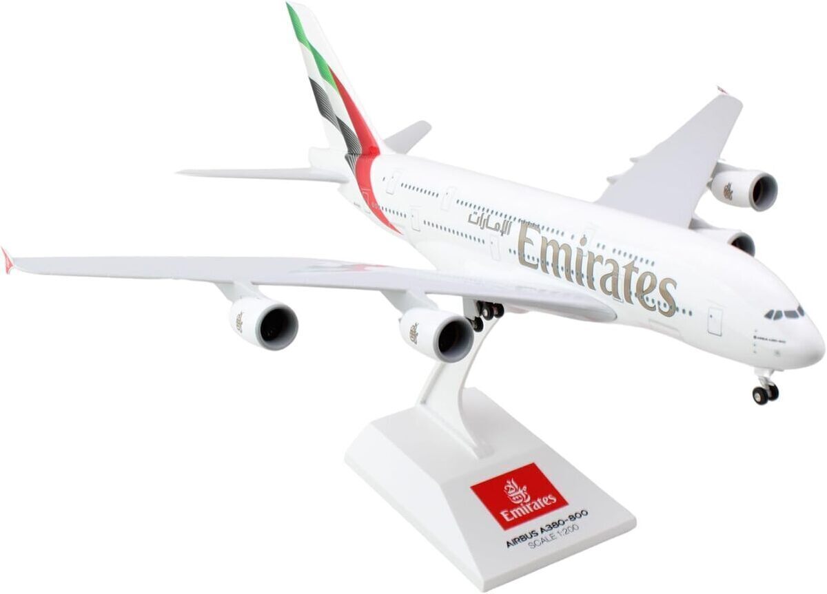 Test du modèle réduit Daron Skymarks Emirates A380-800