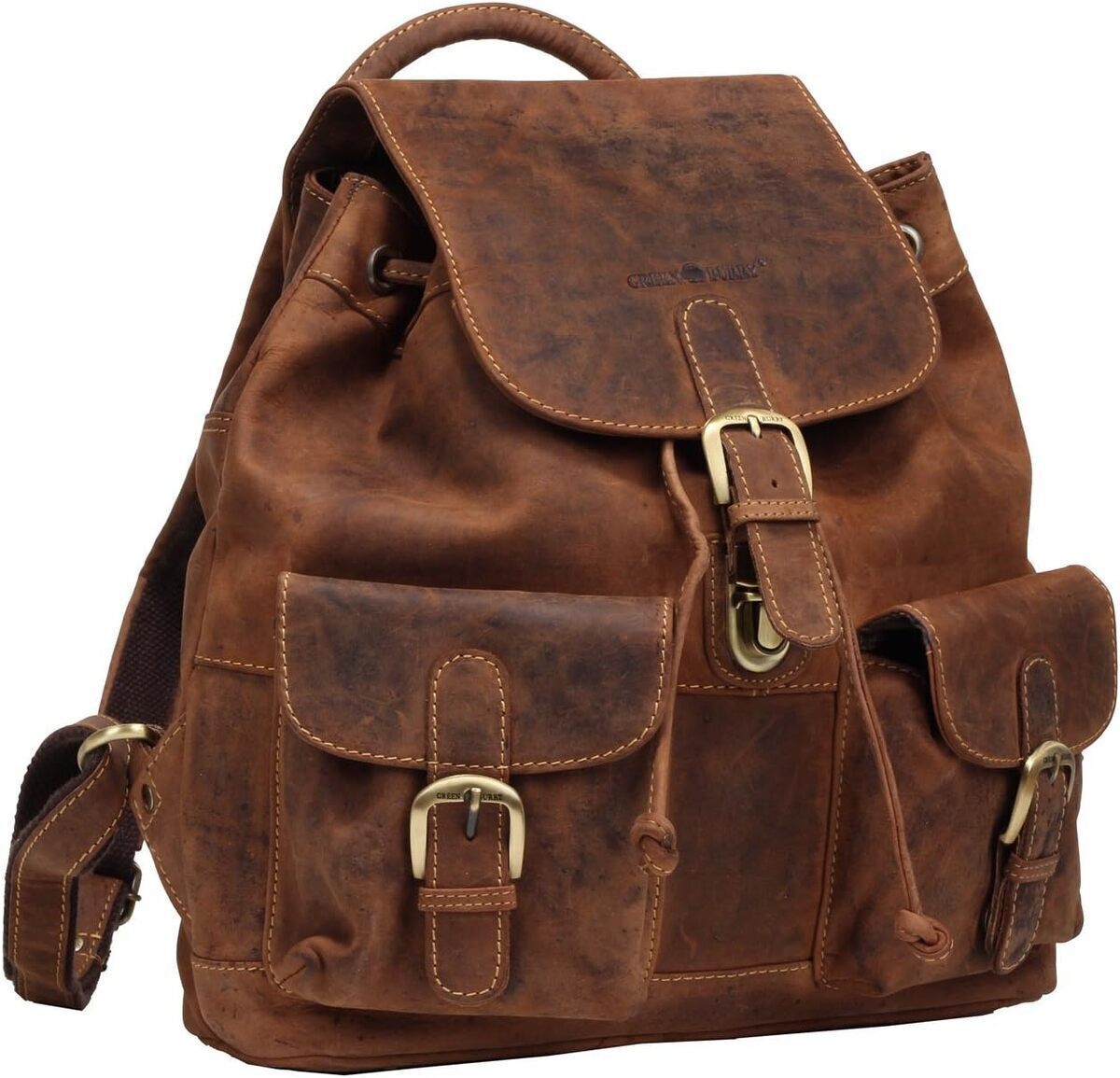 Test du sac à dos vintage Greenburry en cuir 35 cm